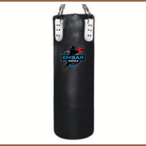 EMBAR IMPEX Heavy-Duty Black Punching Bag for Boxing & Martial Arts