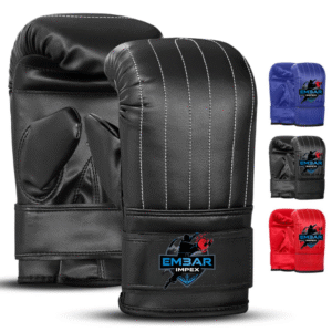 Embar Impex Professional Boxing Gloves – Durable PU Leather with Secure Wrist Strap