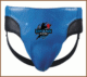 EMBAR IMPEX Blue Protective Groin Guard with Reinforced Side Padding